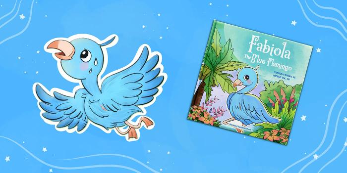 Fabiola The Blue Flamingo