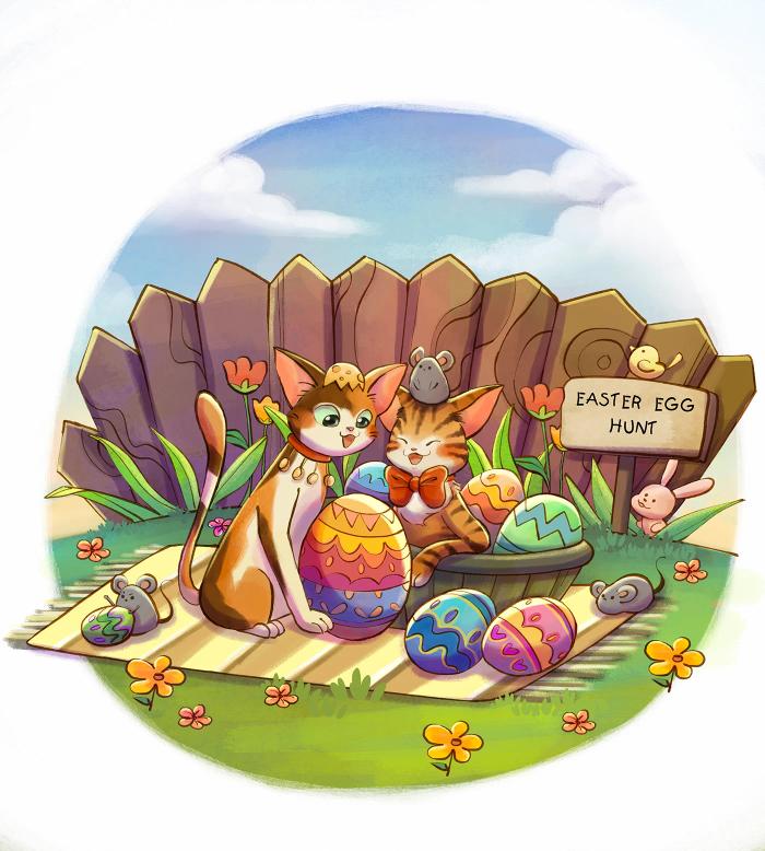 Cat Holiday Illustration Collection