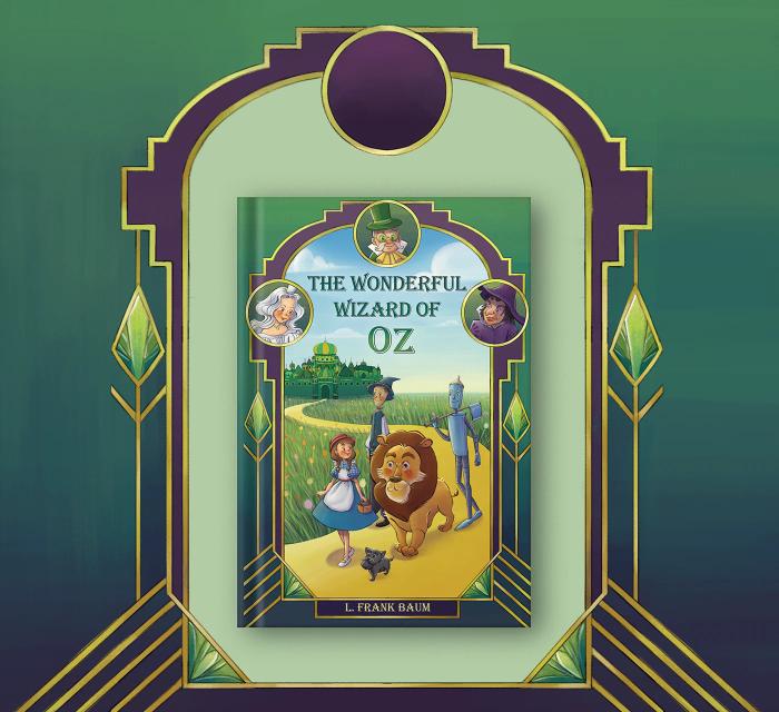 The Wonderful Wizard of OZ Illustration Book