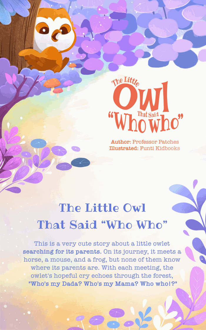 The Little Owl | Arnette Corollance