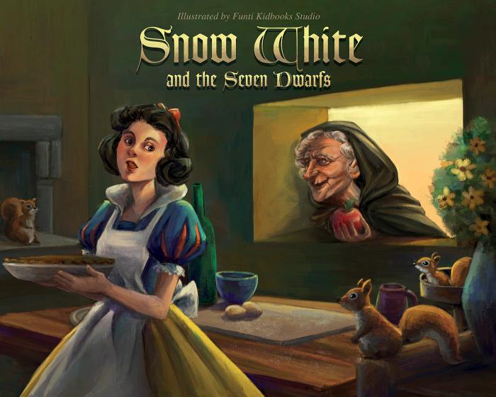 Snow White and the Seven Dwarfs Book Cover